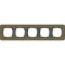 Gira Rahmen 0215426 5fach E3 Umbra/Anthrazit