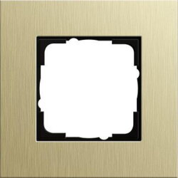 Gira Rahmen 0211217 1fach Esprite aluminium hellgold