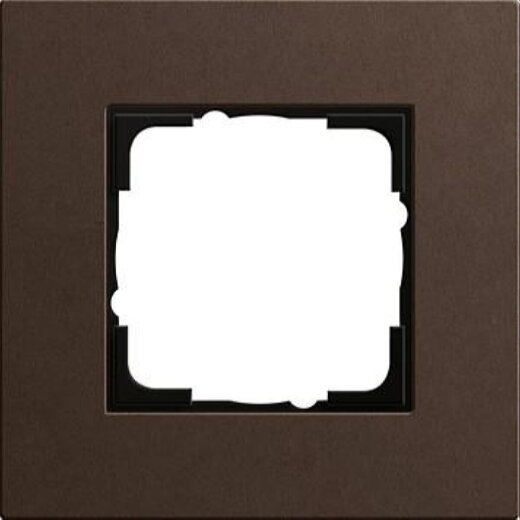 Gira Rahmen 0211223 1fach Esprite dunkelbraun