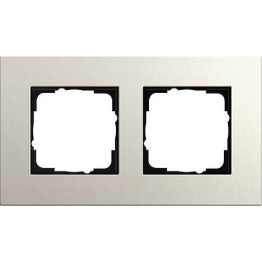 Gira Rahmen 0212220 2fach Esprit Lin.Mpx.Hellgrau