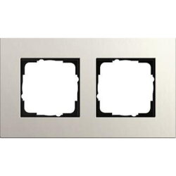 Gira Rahmen 0212220 2fach Esprit Lin.Mpx.Hellgrau