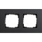 Gira Rahmen 0212226 2fach Esprit Lin.Mpx.anthrazit
