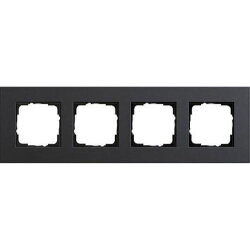 Gira Rahmen 0214226 4fach Esprit Lin.Mpx.anthrazit