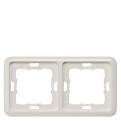 Siemens Rahmen 2fach titanweiss 5TG1812