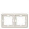 Siemens Rahmen 2fach titanweiss 5TG1812
