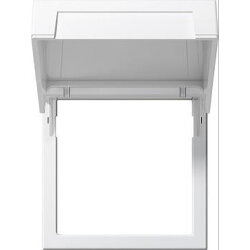 Gira Montagerahmen 265827 Klappdeckel System 55 rw matt