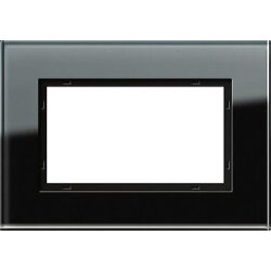 Gira Rahmen 100105 1,5fach Gira Esprit Glas schwarz
