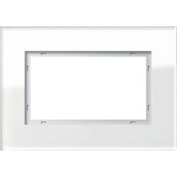 Gira Rahmen 100112 1,5fach Gira Esprit Glas weiss