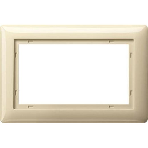 Gira Rahmen 100101 1,5fach Standard 55 cremeweiss