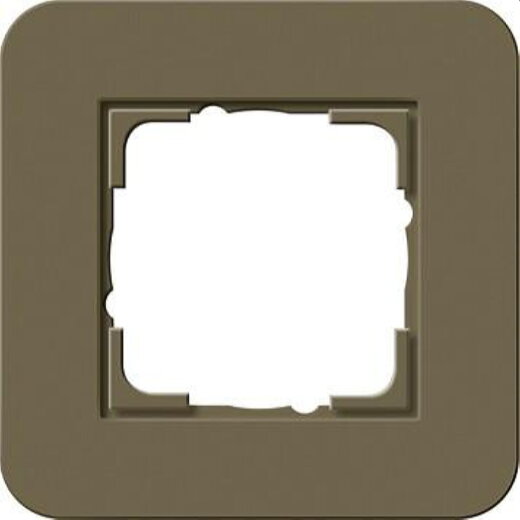 Gira Rahmen 0211426 1fach E3 Umbra/Anthrazit