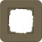 Gira Rahmen 0211426 1fach E3 Umbra/Anthrazit