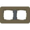 Gira Rahmen 0212426 2fach E3 Umbra/Anthrazit