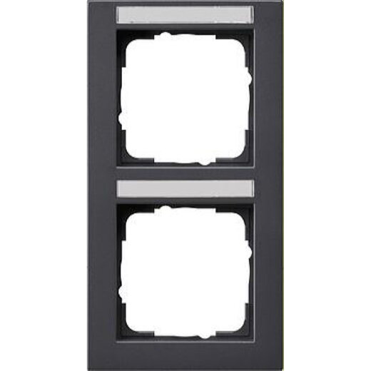 Gira Rahmen 110223 2fach BSF senkr. E2 anthrazit