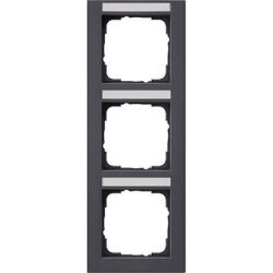 Gira Rahmen 110323 3fach BSF senkr. E2 anthrazit