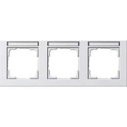 Gira Rahmen 109329 3fach BSF waager. E2 reinweiss