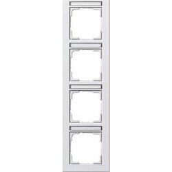 Gira Rahmen 111422 4fach BSF senk E2 rw matt