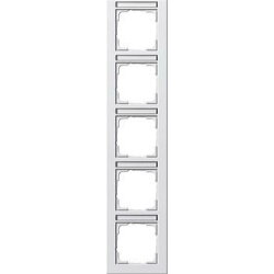 Gira Rahmen 111522 5fach BSF senk E2 rw matt