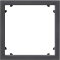 Gira Adapterrahmen 028328 45x45 quad System 55 anthrazit