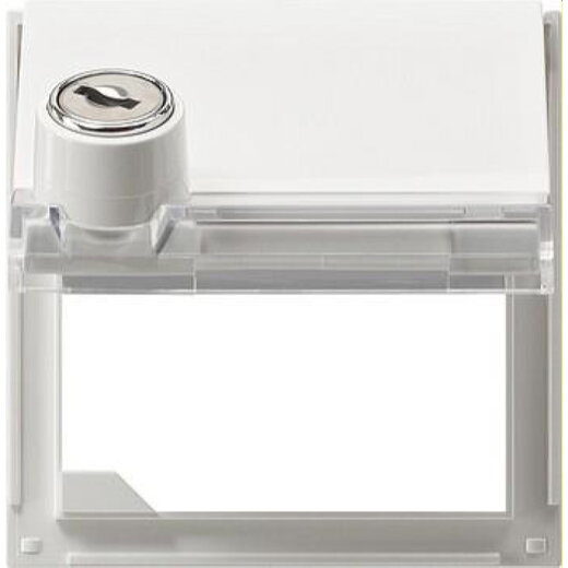 Gira Adapterrahmen 069766 BSF Schloss TX_44 WG UP reinweiss