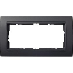 Gira Rahmen 100208 2fach o.M. ZR ant Event anthrazit