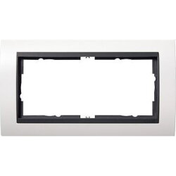 Gira Rahmen 100207 2fach +ZR ant Event rw matt