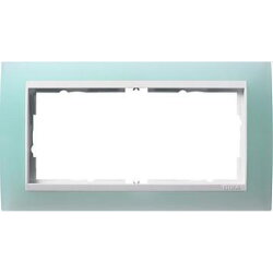 Gira Rahmen 1002395 2fach o.M. ZR rw Event Opak Mint