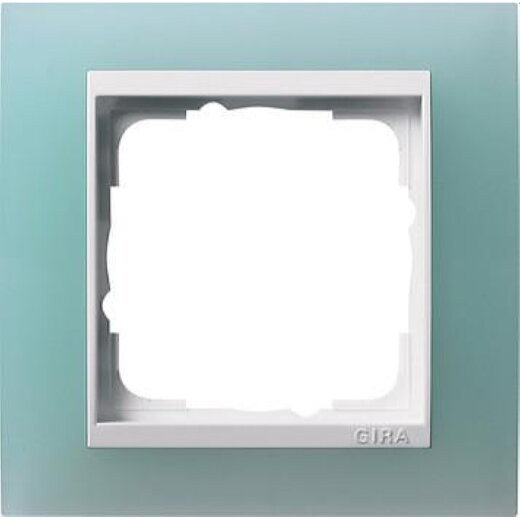 Gira Rahmen 0211395 1fach + ZR rw Event Opak Mint