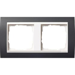 Gira Rahmen 0212328 2fach + ZR rw Event anthrazit