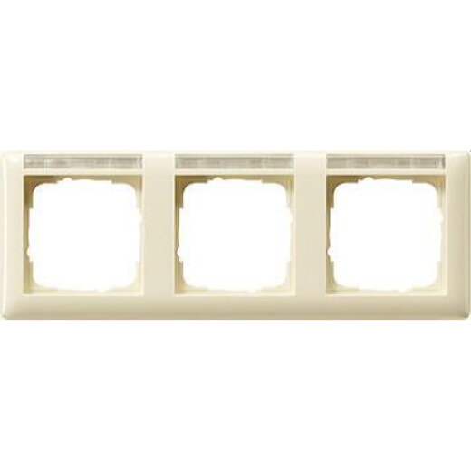 Gira Rahmen 109301 3fach BSF waag Standard 55 cw