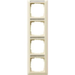 Gira Rahmen 111401 4fach BSF senk Standard 55 cw