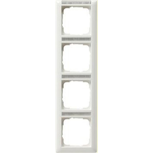 Gira Rahmen 111403 4fach BSF senk Standard 55 rw