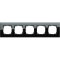Gira Rahmen 021505 5fach Esprit Glas schwarz