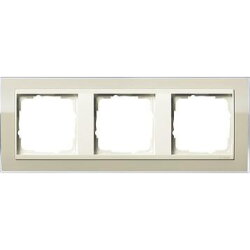 Gira Rahmen 0213771 3fach + ZR cw Event Klar Sand