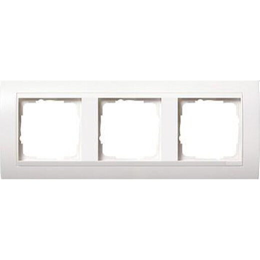 Gira Rahmen 0213803 3fach + ZR rw Event reinweiss