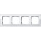 Gira Rahmen 0214723 4fach + ZR rw Event Klar weiss