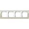 Gira Rahmen 0214773 4fach + ZR rw Event Klar Sand