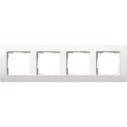 Gira Rahmen 0214803 4fach + ZR rw Event reinweiss