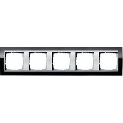 Gira Rahmen 0215736 5fach ZR Alu Event Klar schwarz