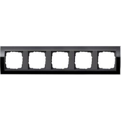 Gira Rahmen 0215738 5fach ZR ant Event Klar schwarz