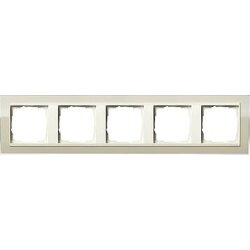 Gira Rahmen 0215771 5fach + ZR cw Event Klar Sand