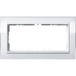 Gira Rahmen 1002723 2fach ZR rw Event Klar weiss