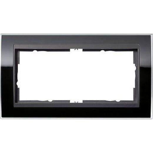 Gira Rahmen 1002738 2fach ZR ant Event Klar schwarz