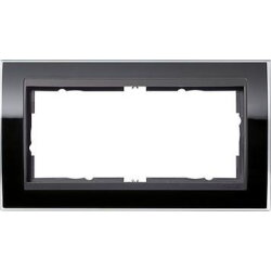 Gira Rahmen 1002738 2fach ZR ant Event Klar schwarz