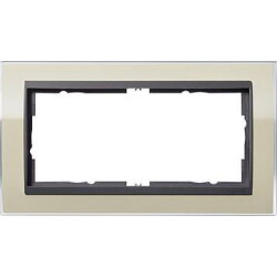 Gira Rahmen 1002778 2fach ZR ant Event Klar Sand