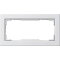 Gira Rahmen 100222 2fach o.M. E2 reinweiss matt