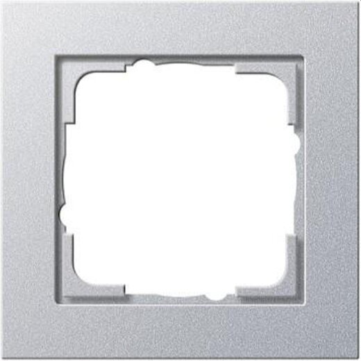 Gira Rahmen 021125 1fach E2 alu