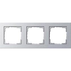 Gira Rahmen 021325 3fach E2 Farbe Alu