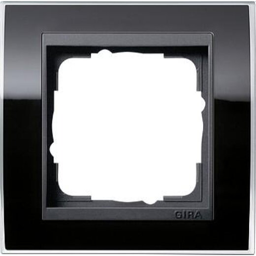 Gira Rahmen 0211738 1fach ZR ant Event Klar schwarz