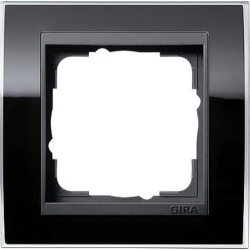 Gira Rahmen 0211738 1fach ZR ant Event Klar schwarz