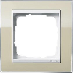 Gira Rahmen 0211773 1fach + ZR rw Event Klar Sand